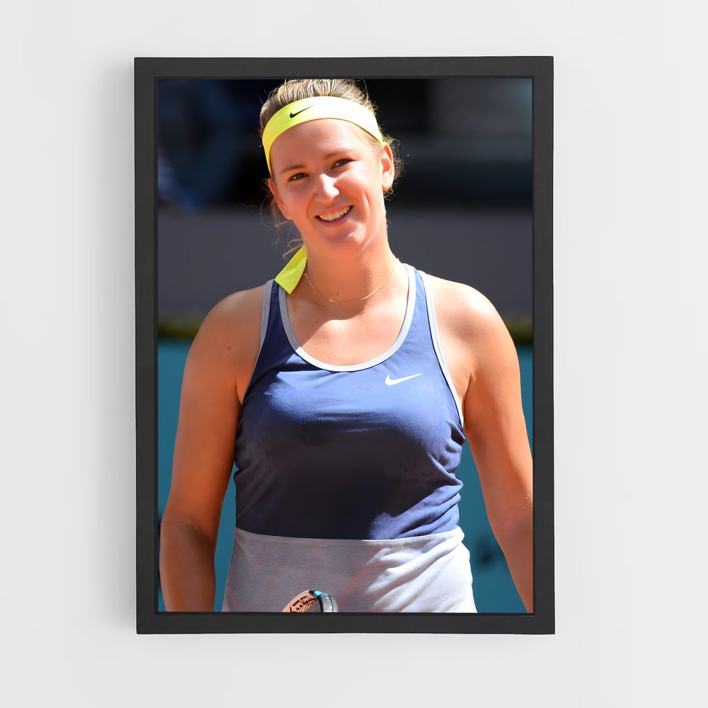 Poster Azarenka en Action – affiche Tennis (vue 2)
